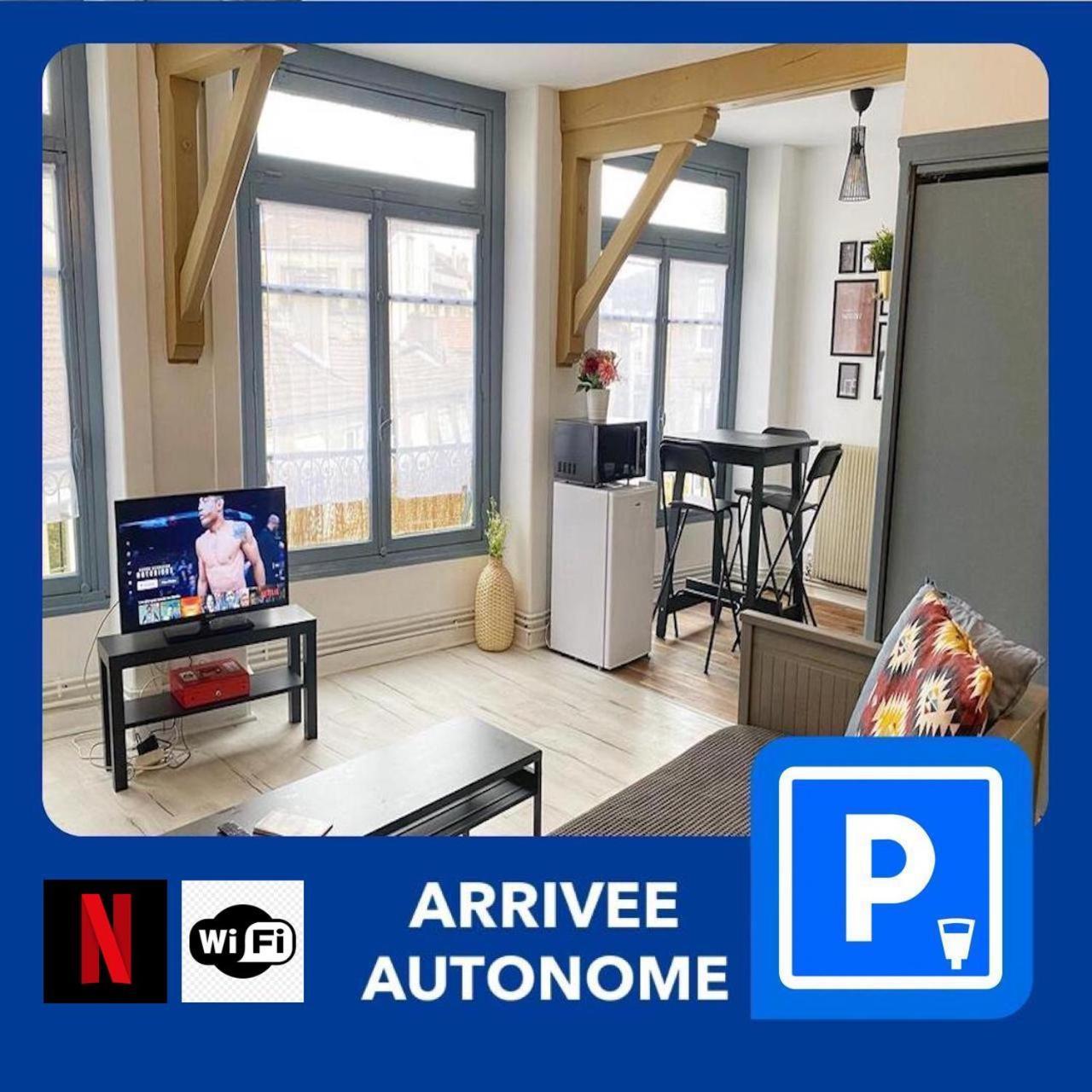 015 Chic & Cosy Studio 41M2 Hypercentre Wifi Smart Tv Netflix Saint-Etienne  Exterior photo